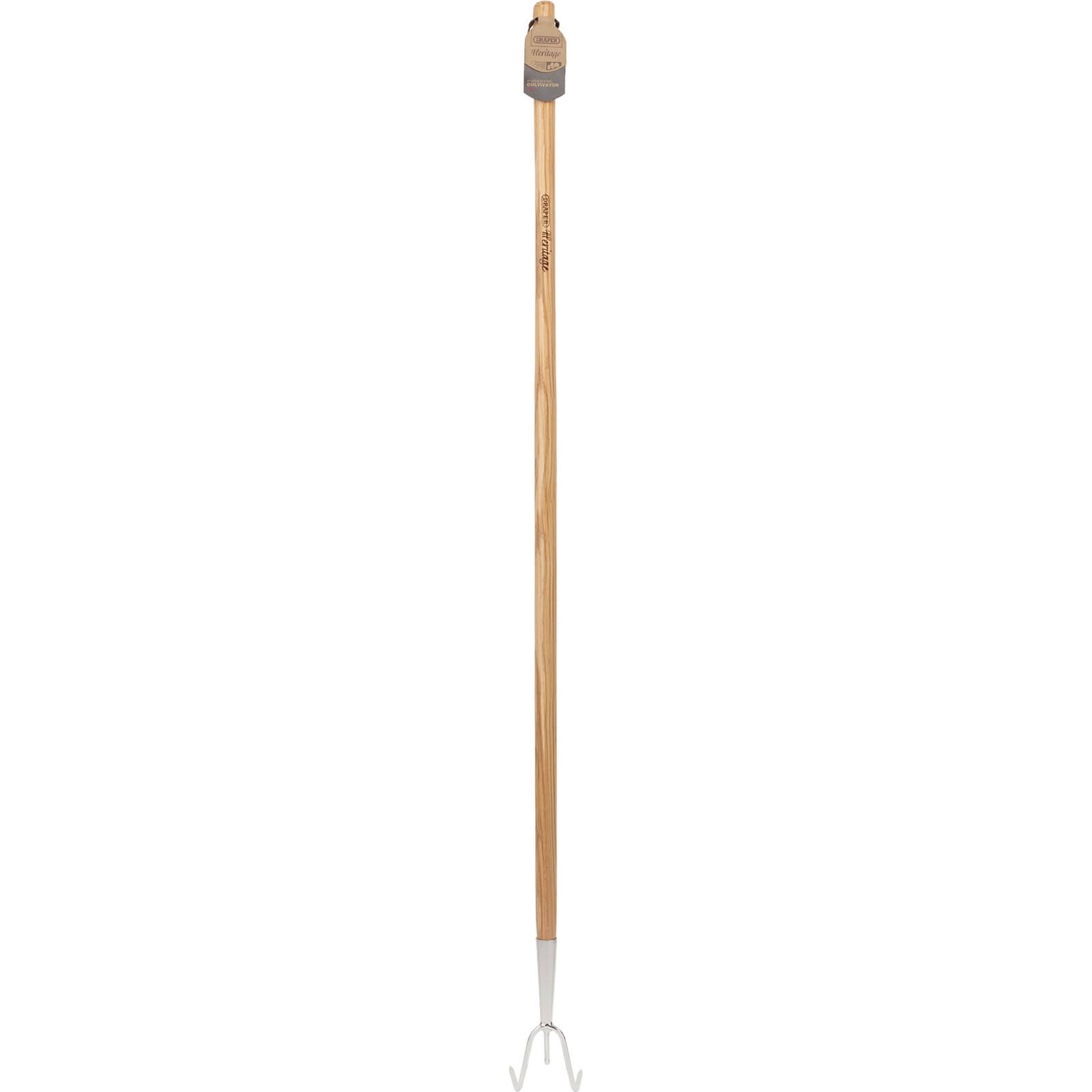 Image of Draper Heritage Ash Handle 3 Prong Cultivator