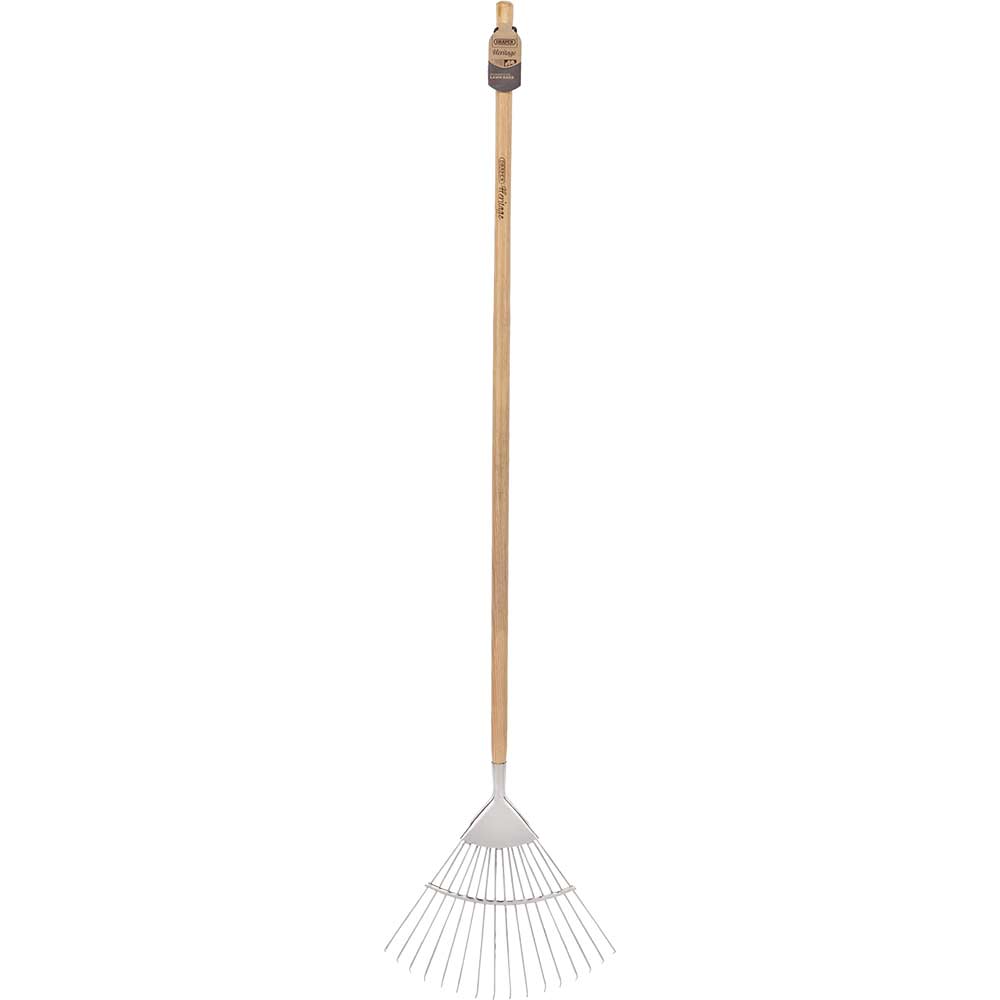 Image of Draper Heritage Ash Handle Lawn Rake