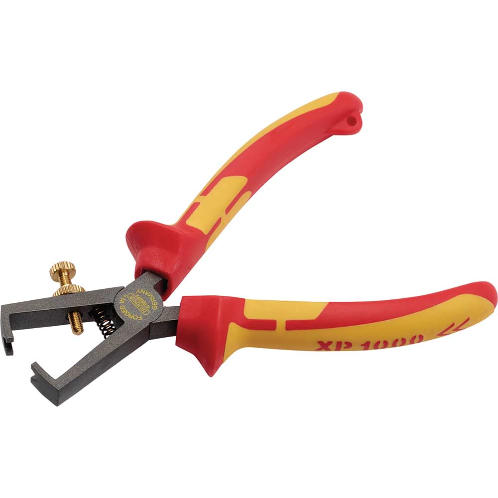 Image of Draper XP1000 VDE Insulated Tethered Wire Strippers 160mm