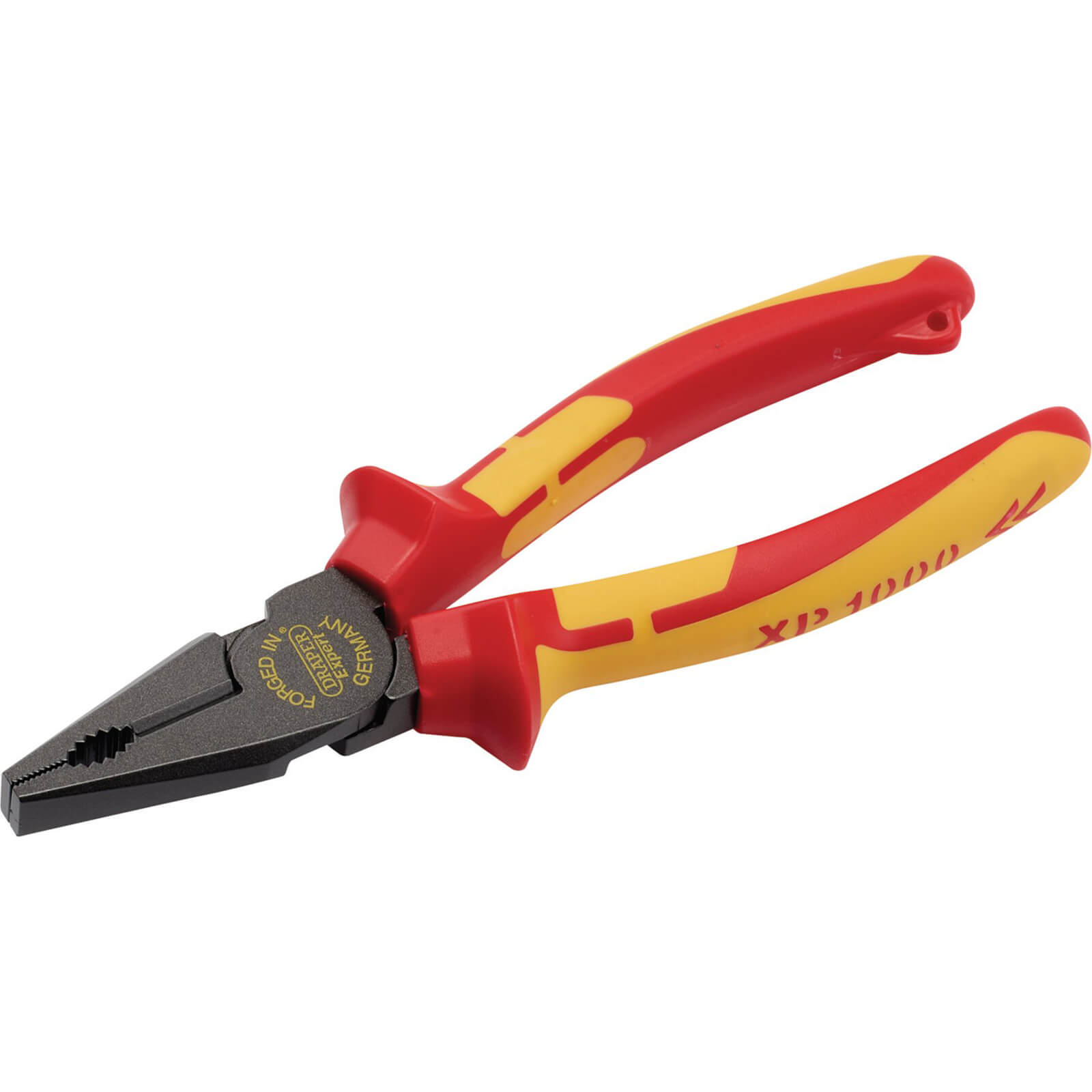 Draper XP1000 VDE Tethered High Leverage Combination Pliers 180mm