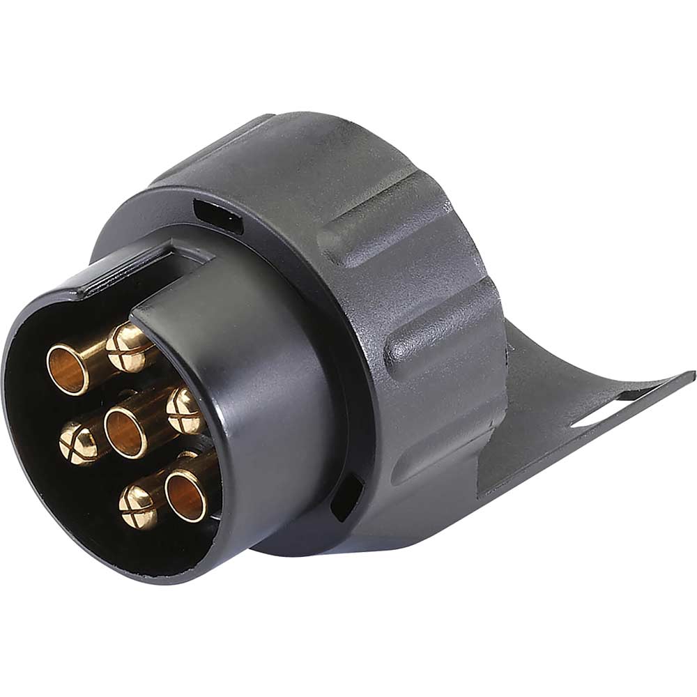 Draper 7 Pin N Type to 13 Pin Euro 12v Vehicle Socket Adaptor