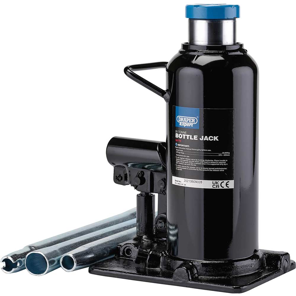 Draper Expert Hydraulic Bottle Jack 20 Tonne