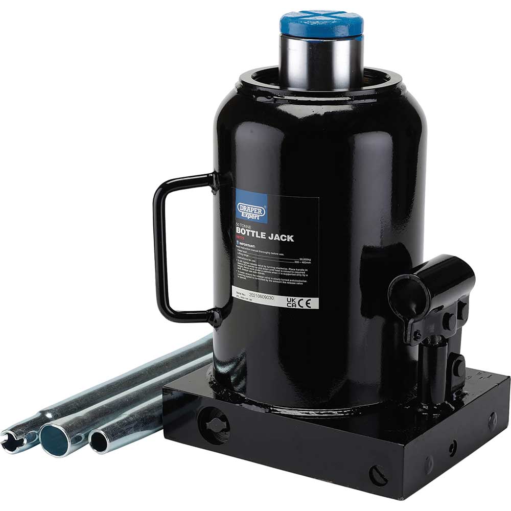 Image of Draper Expert Hydraulic Bottle Jack 50 Tonne