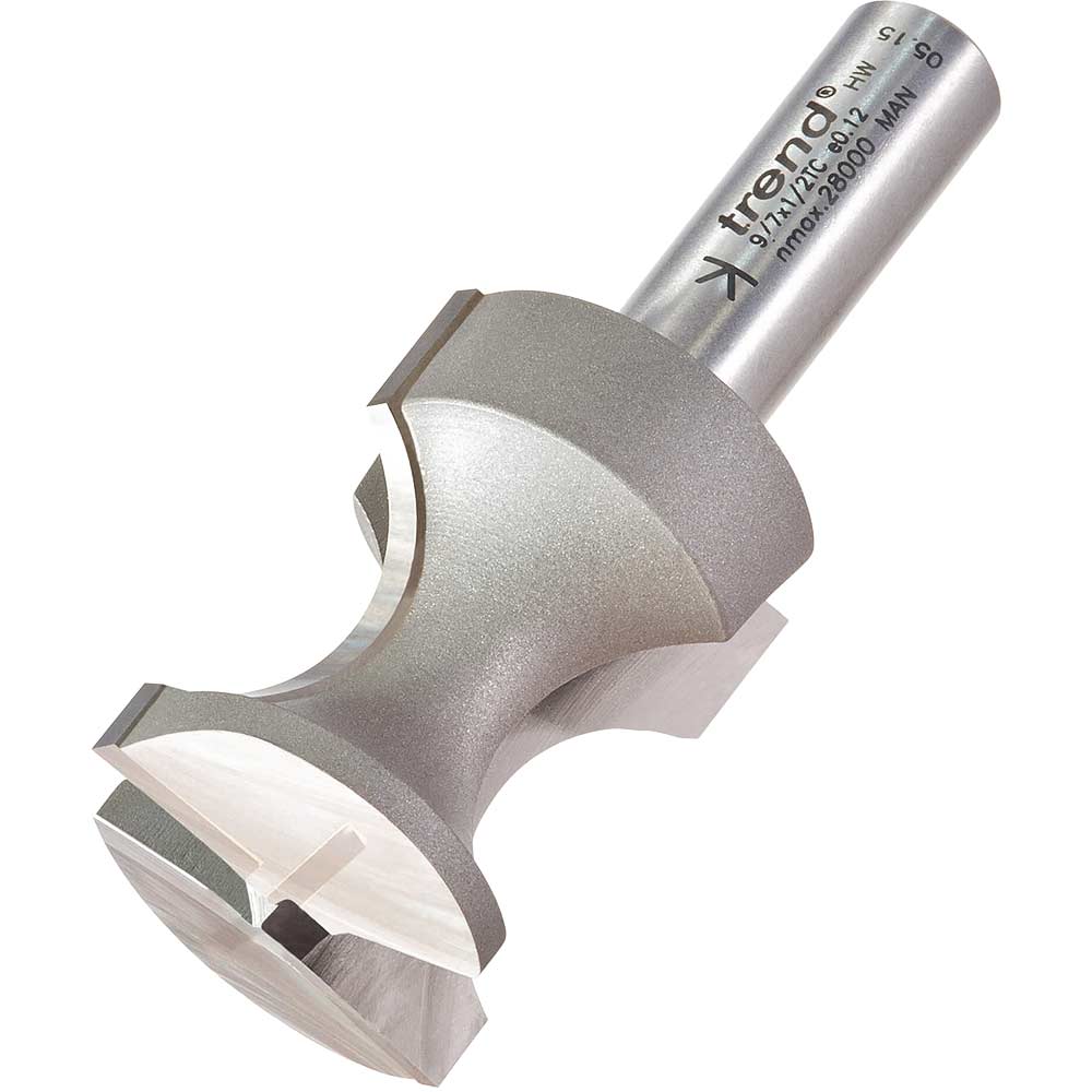 Image of Trend Hand Hole Staff Bead Router Cutter 32mm 25mm 1/2"