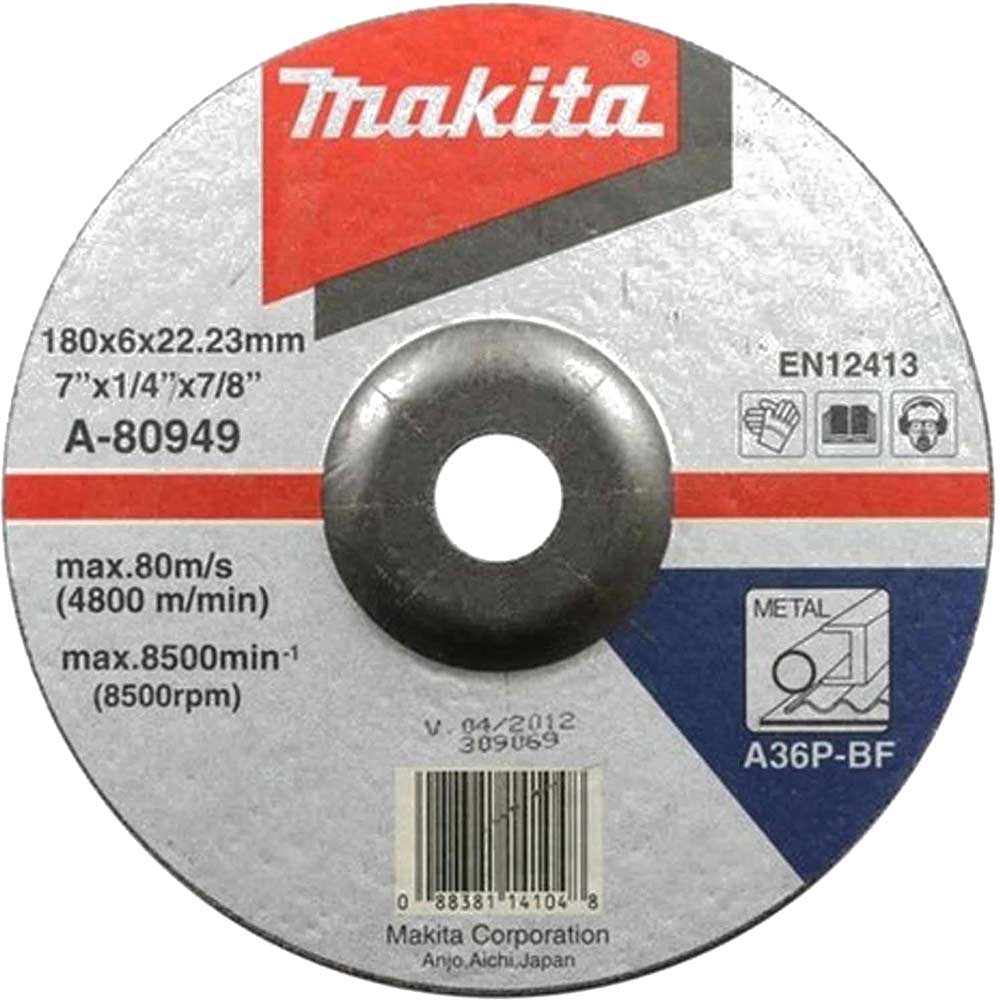 A27 Pro Metal Depressed Grinding Disc