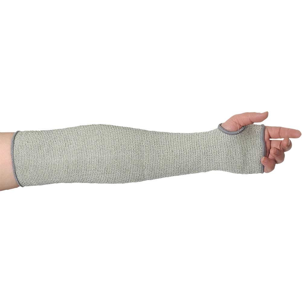 Portwest Level D Cut Resistant Sleeve 450mm Grey One Size