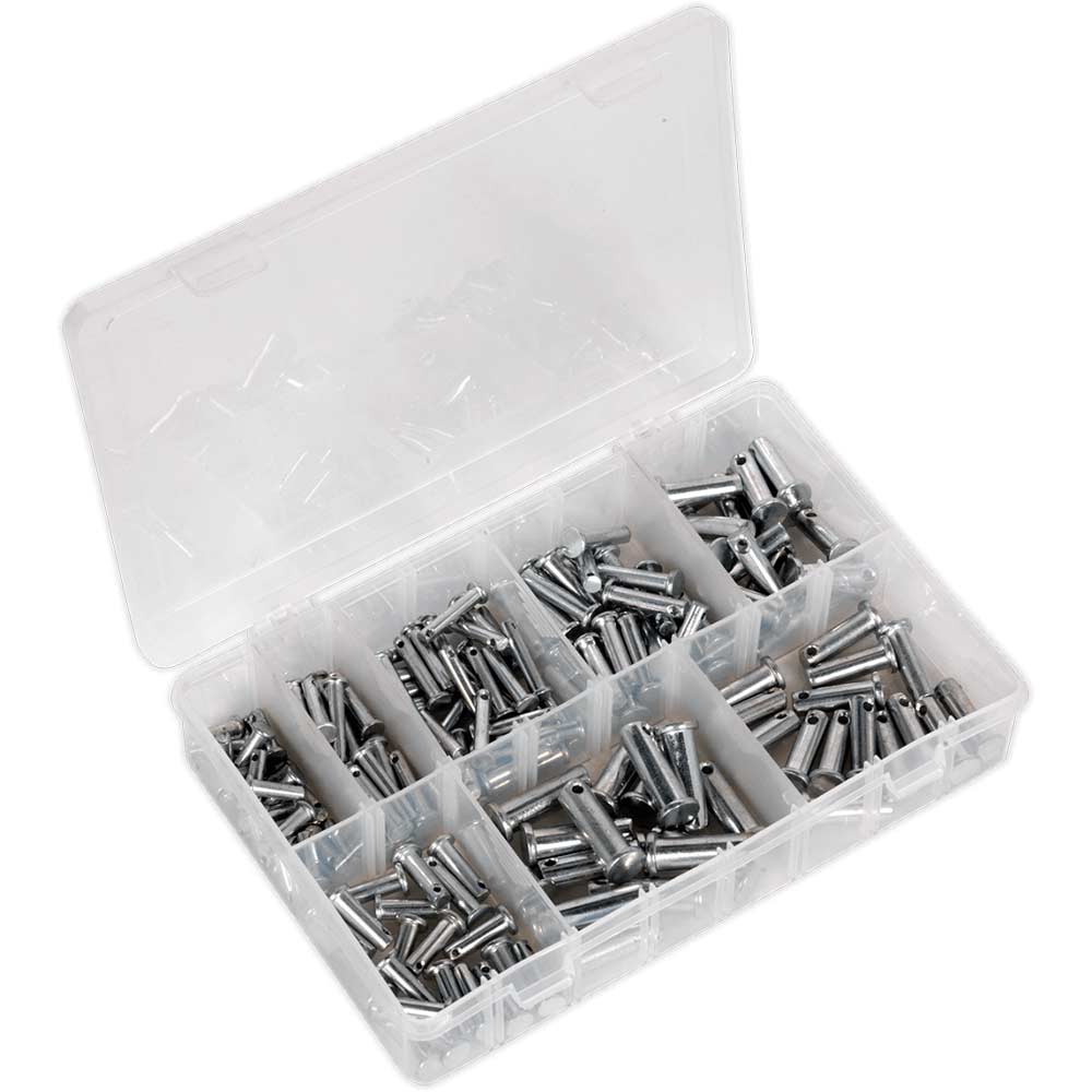 Image of Sealey 200 Piece Imperial Clevis Pin Assortment