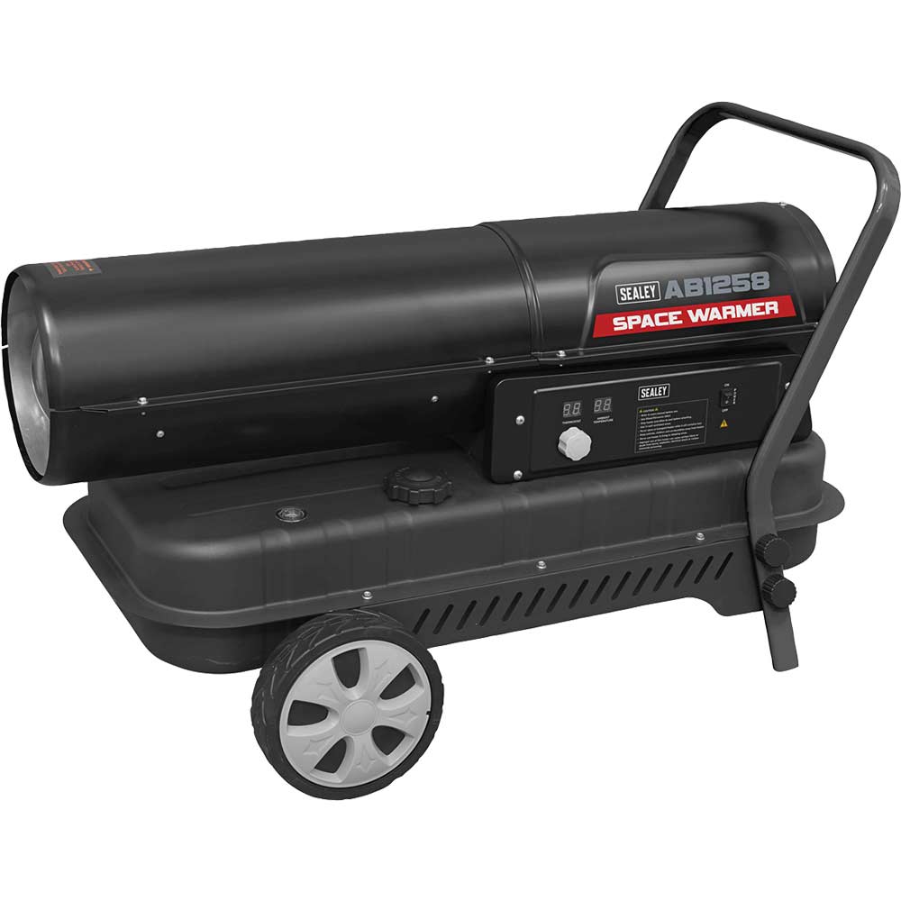 Sealey AB1258 Paraffin and Diesel Space Heater in UK Specification