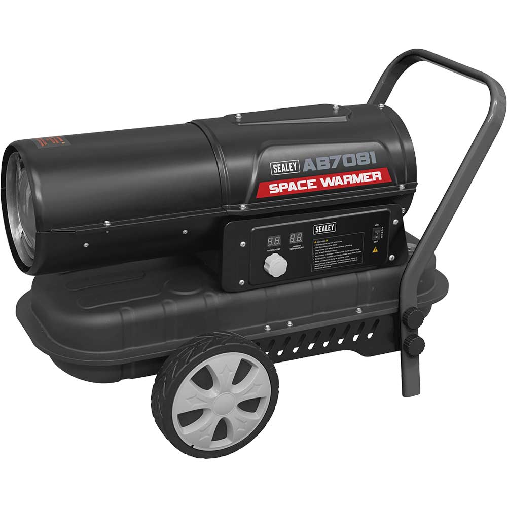 Sealey AB7081 Paraffin and Diesel Space Heater in UK Specification