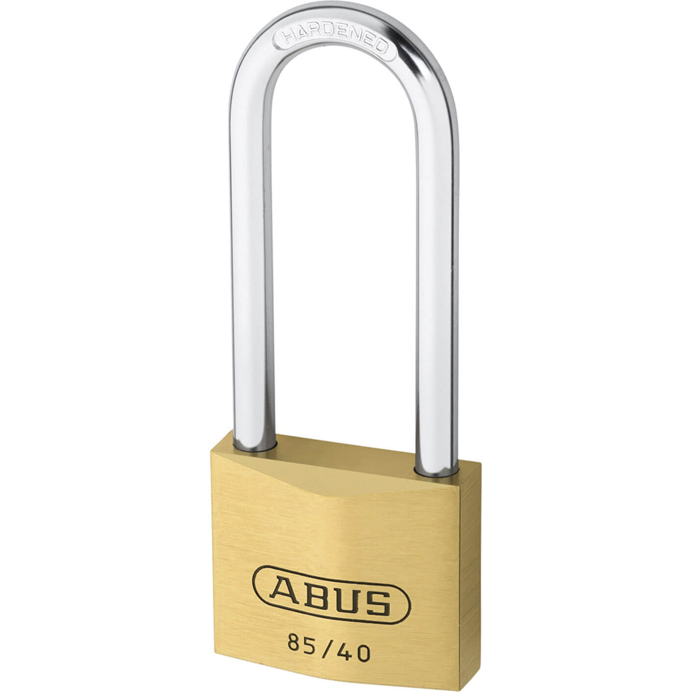 Image of Abus 85 Series Classic Brass Padlock 40mm Extra Long