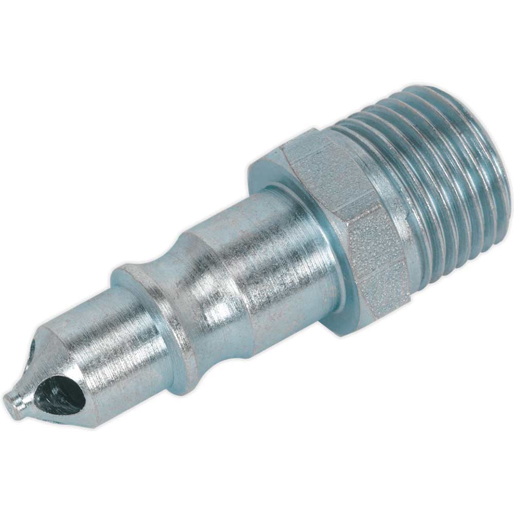 Sealey AC26 PCL100 1/2 BSPT Screwed Adaptor Male Pack of 2