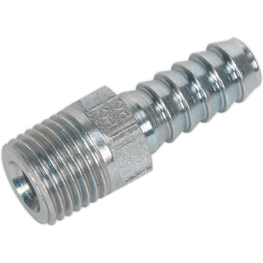 Sealey PCL Screwed Tailpiece 1/4" BSPT 5/16" Pack of 5
