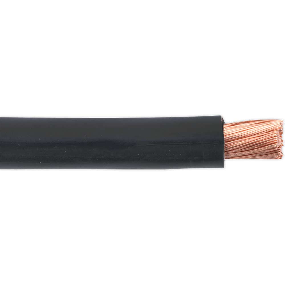 Sealey Single Core 300A Automotive Battery Starter Cable 10m Black