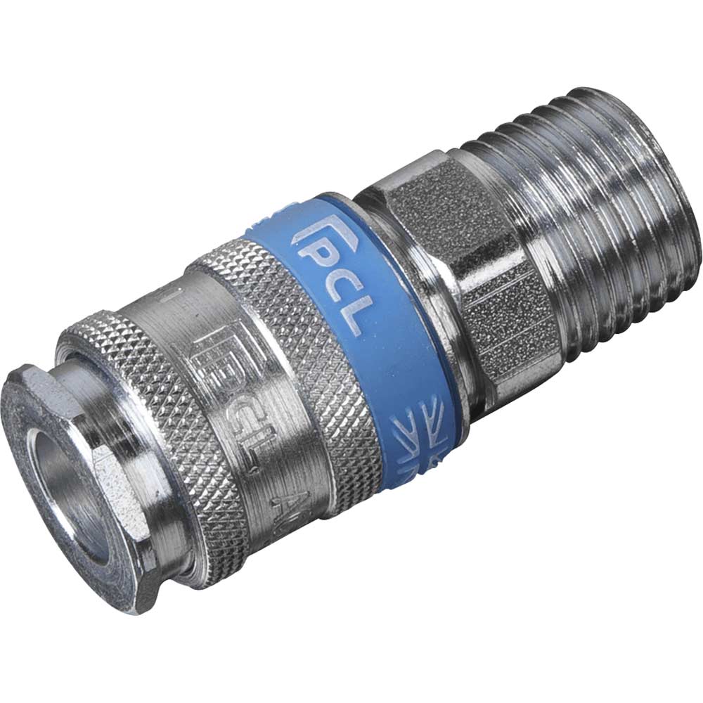 Sealey PCL Air Line Coupling Body Male 1/2" BSP