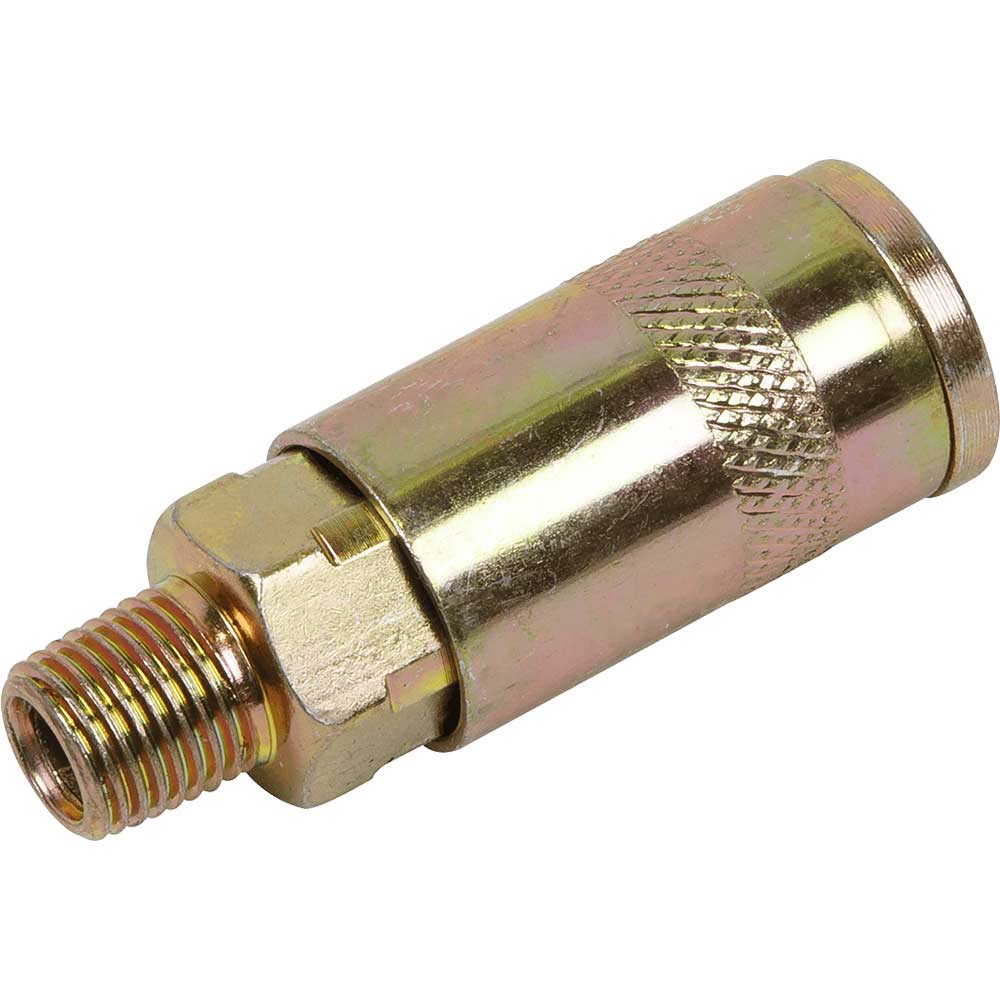 Sealey Air Line Coupling Body Male 1/4" BSP Pack of 25