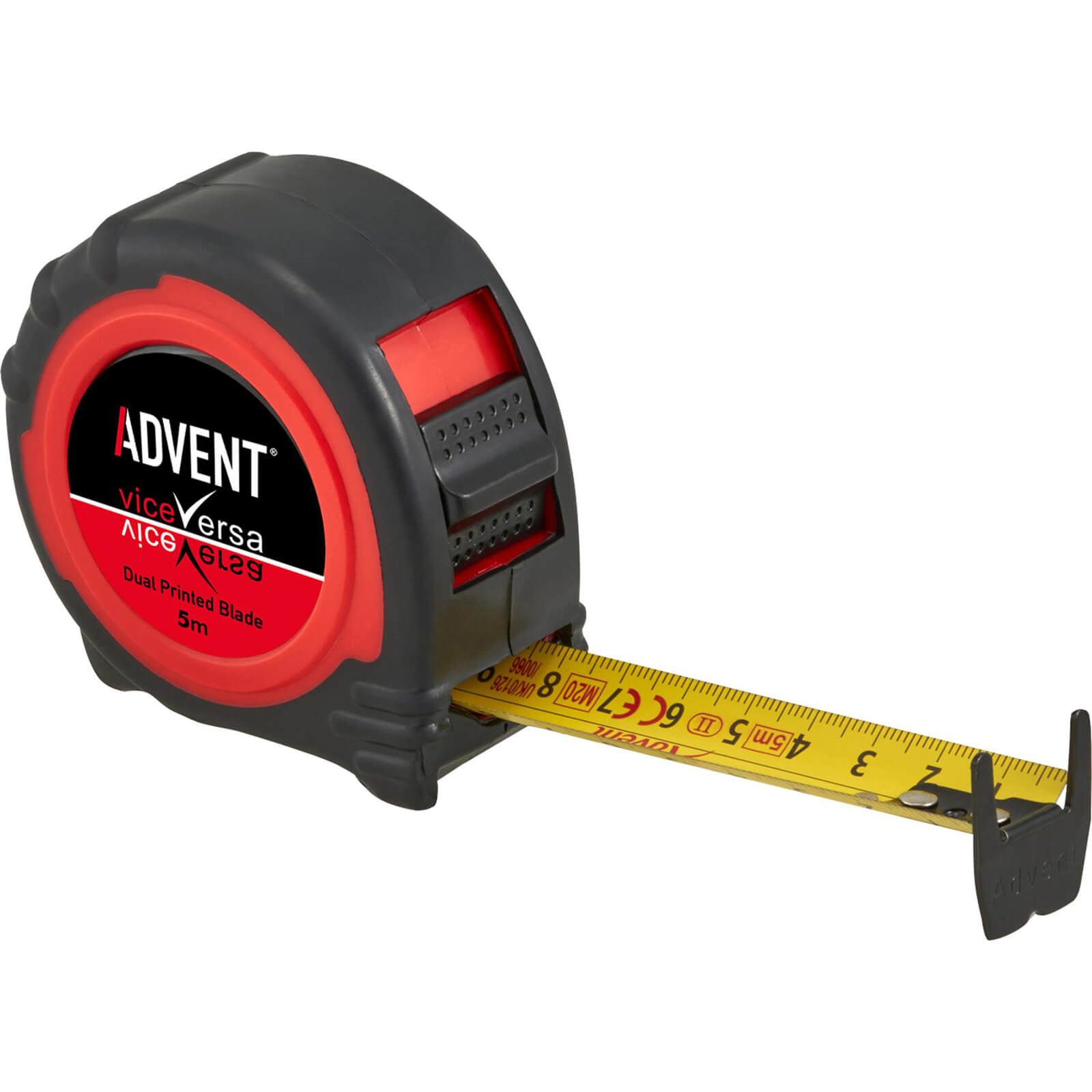 Image of Advent Vice Versa Dual Read Tape Measure Metric 5m 25mm