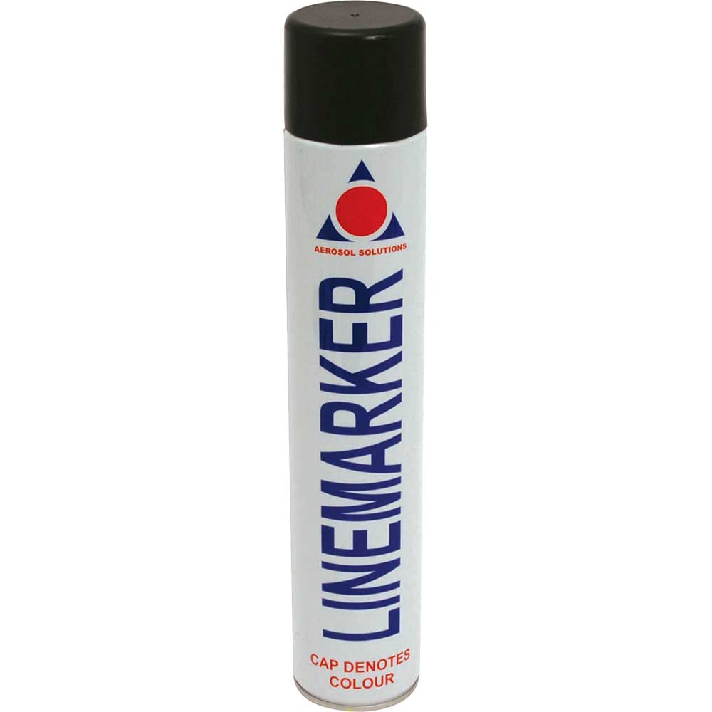 Aerosol Line Marking Spray Paint Black