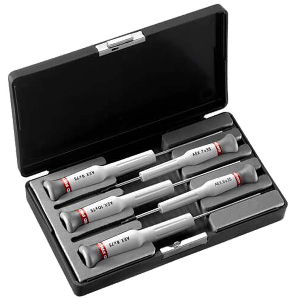 Image of Facom Micro Tech 5 Piece Precision Torx Screwdriver Set