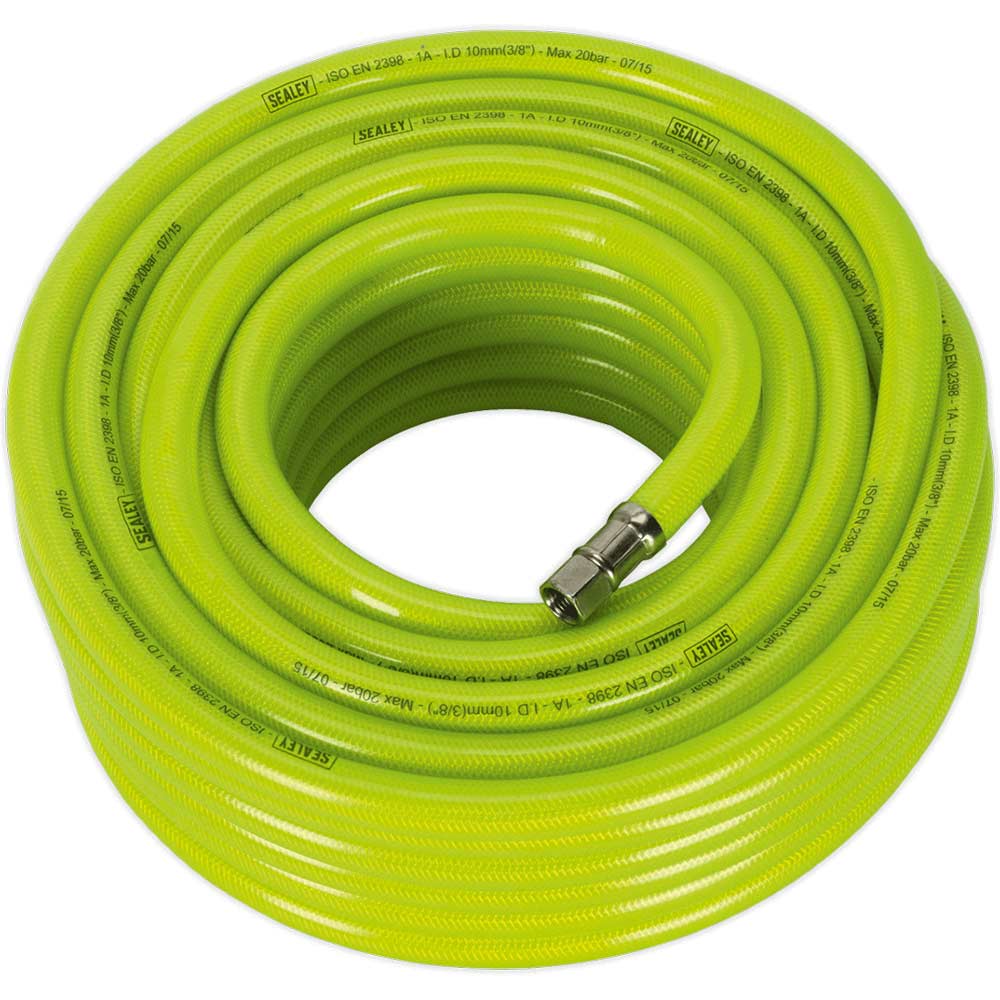 Sealey Hi Vis Air Line Hose 10mm 20m