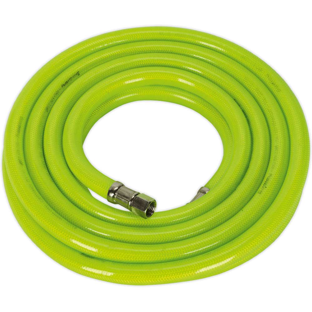 Sealey Hi Vis Air Line Hose 5mm 10m