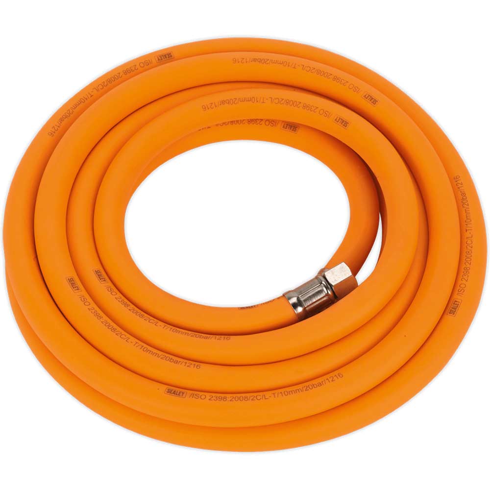 Sealey Hybrid Hi Vis Air Line Hose 10mm 5m