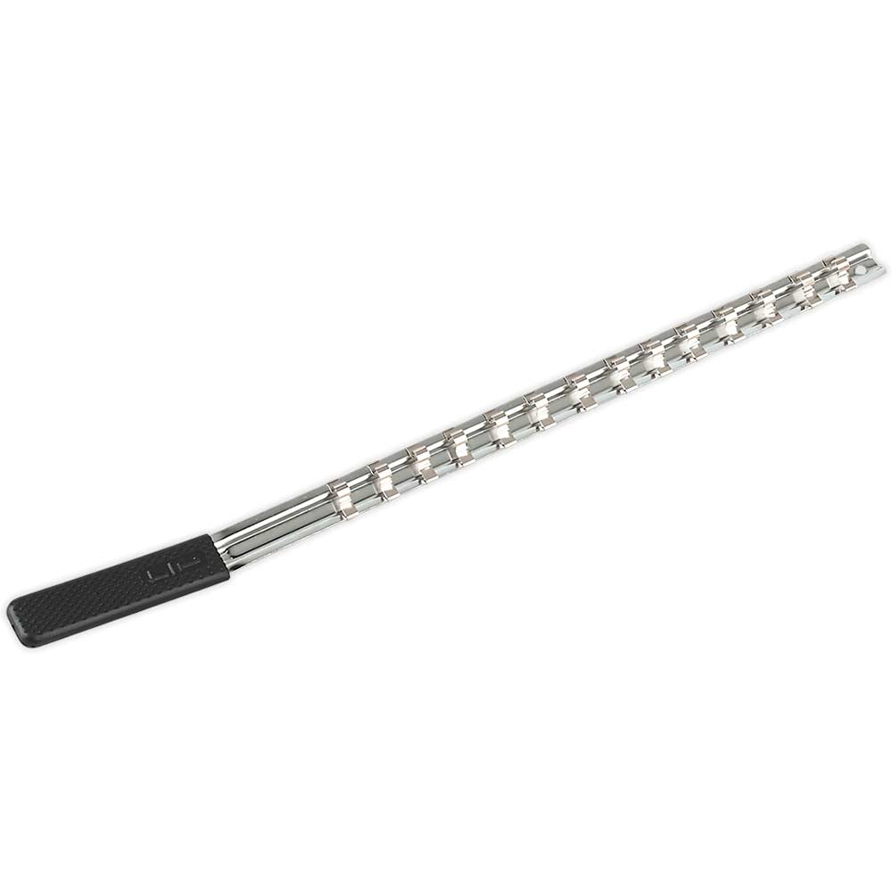 Sealey 1/4" Drive Socket Retaining Rail 14 Clips 1/4
