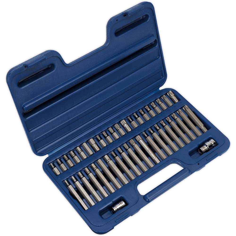Sealey AK219 42 Piece Torx Spline Hex Bit and Driver Set
