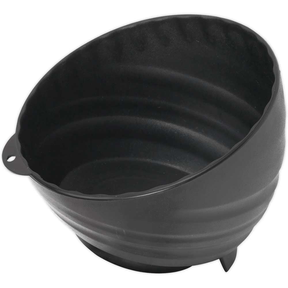 Sealey Black Magnetic Parts Collection Tray 150mm