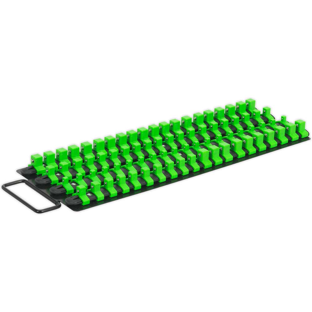Sealey Combination Drive 80 Clip Socket Rail Tray Combination