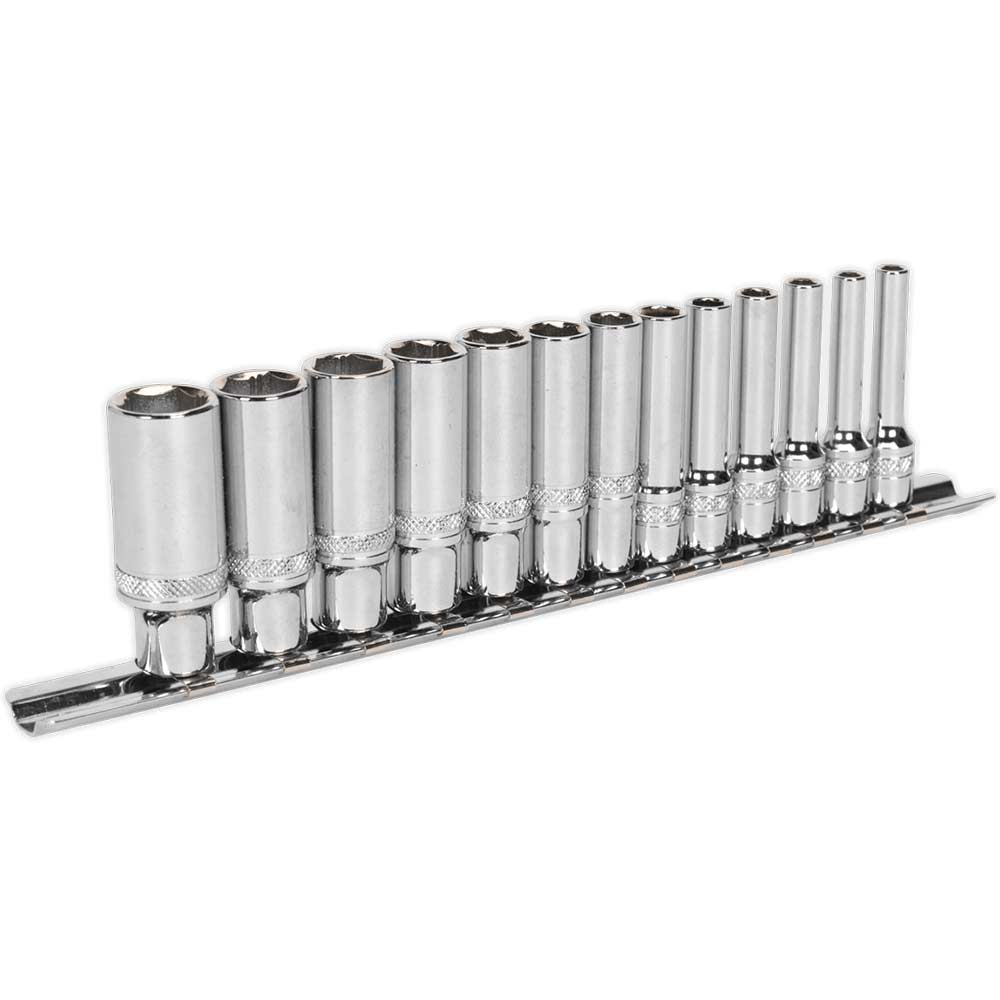 Sealey 13 Piece 1/4" Drive Socket Set 1/4