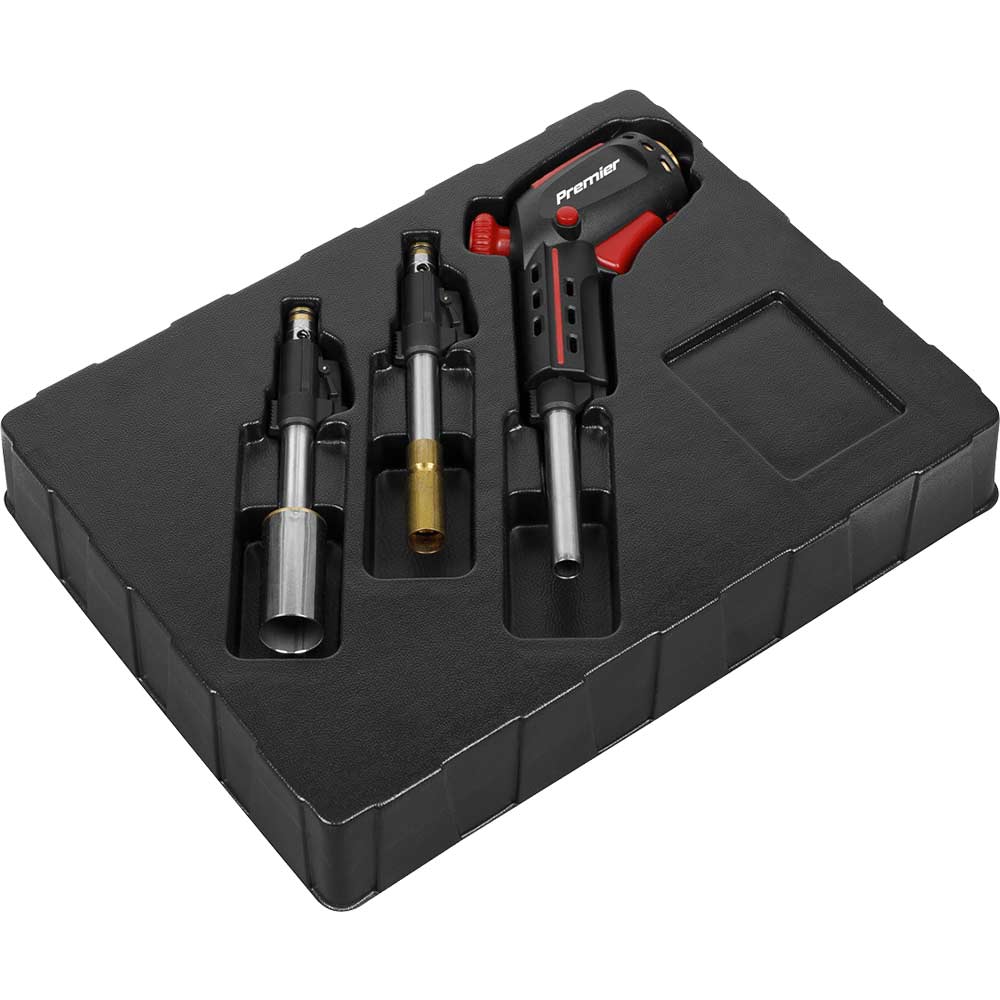 Sealey 3 in 1 Interchangeable Propane Torch Set