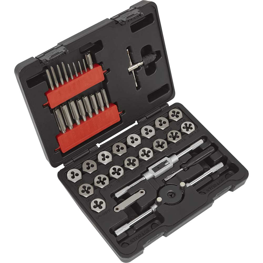 Image of Sealey 39 Piece Tap and Die Set Metric