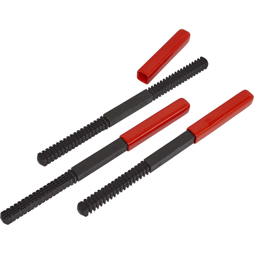 Image of Sealey AK313 3 Piece Thread Restoring File Set