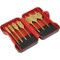 Sealey 7 Piece 1/4" Hex Shank Flat Wood Drill Bit Set  Sealey 7 Piece 1/4" Hex Shank Flat Wood Drill Bit Set