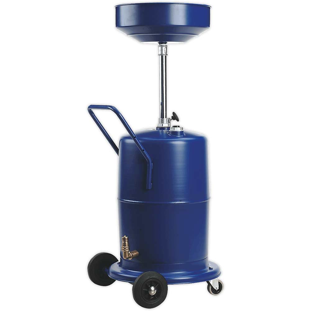 Sealey AK450DX Mobile Oil Drainer Pump Away 75l