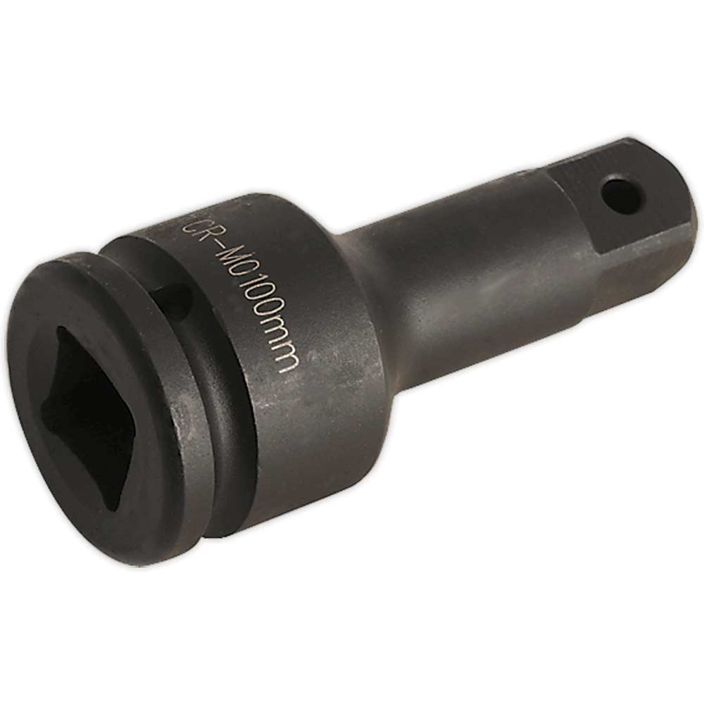 Sealey 3/4" Drive Impact Socket Extension Bar 3/4" 100mm in UK Specification