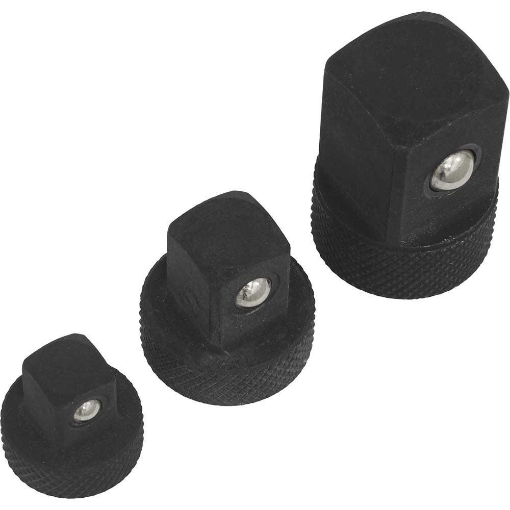 Sealey 3 Piece Low Profile Impact Socket Adaptor Set in UK Specification