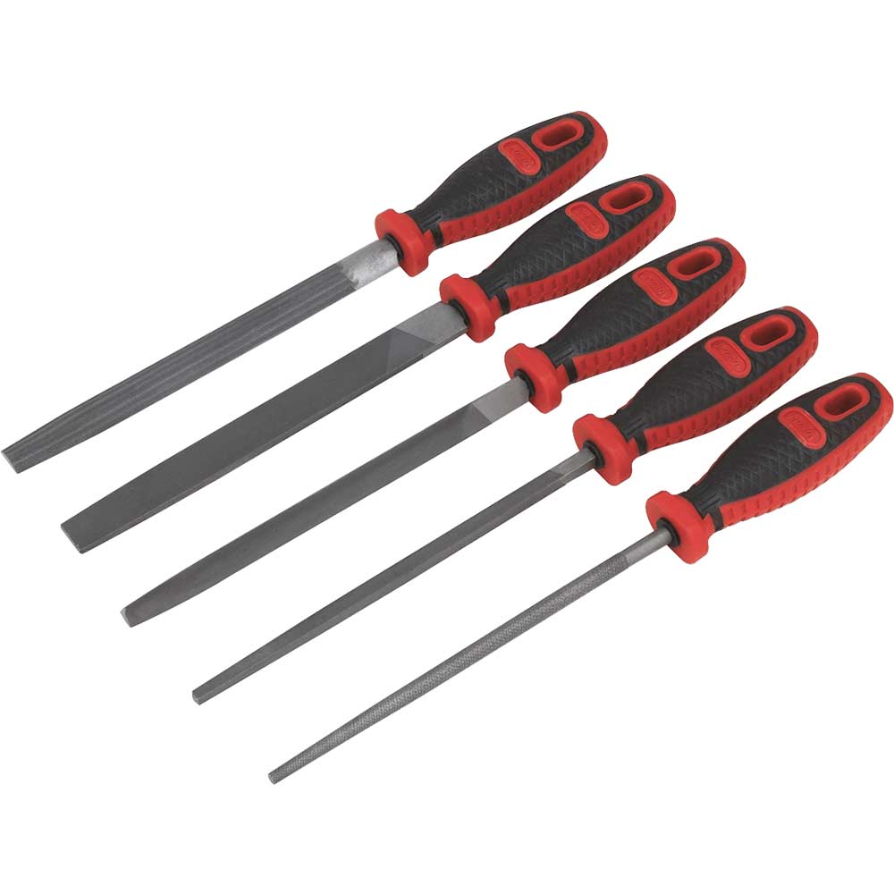 Sealey 5 Piece Smooth Cut Engineers File Set
