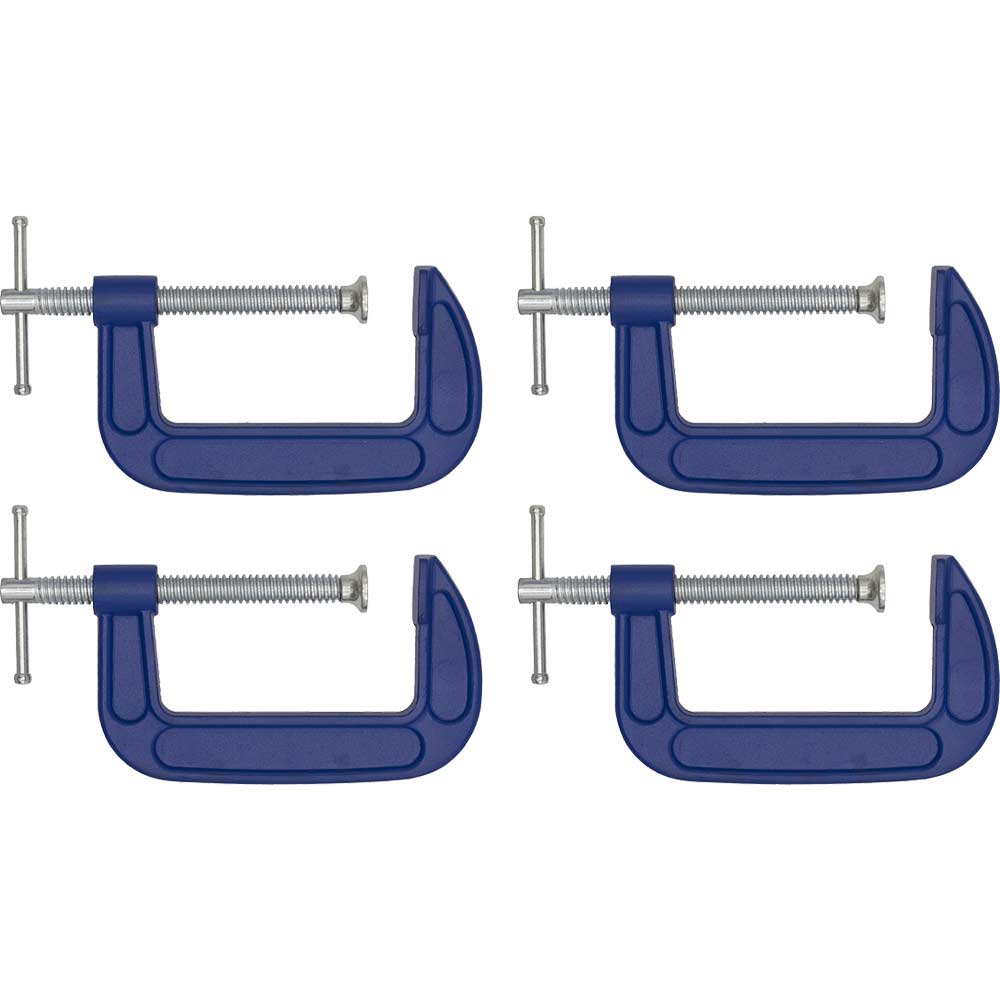 Sealey G Clamp Pack of 4 100mm 65mm
