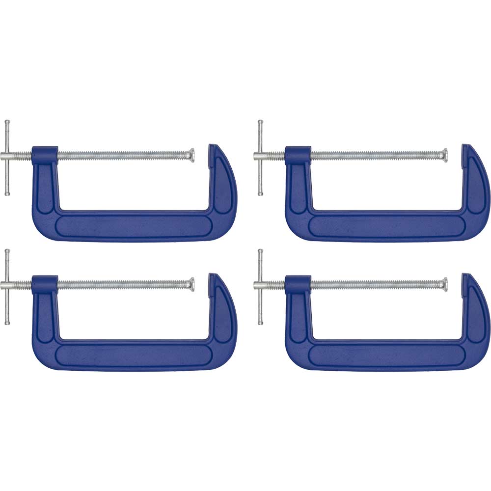 Sealey G Clamp Pack of 4 200mm 80mm