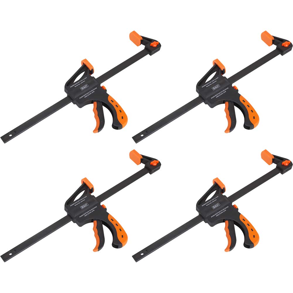 Image of Sealey Ratchet Bar Clamp Pack of 4