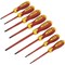 Sealey 8 Piece Magnetic VDE Insulated Screwdriver Set  Sealey 8 Piece Magnetic VDE Insulated Screwdriver Set