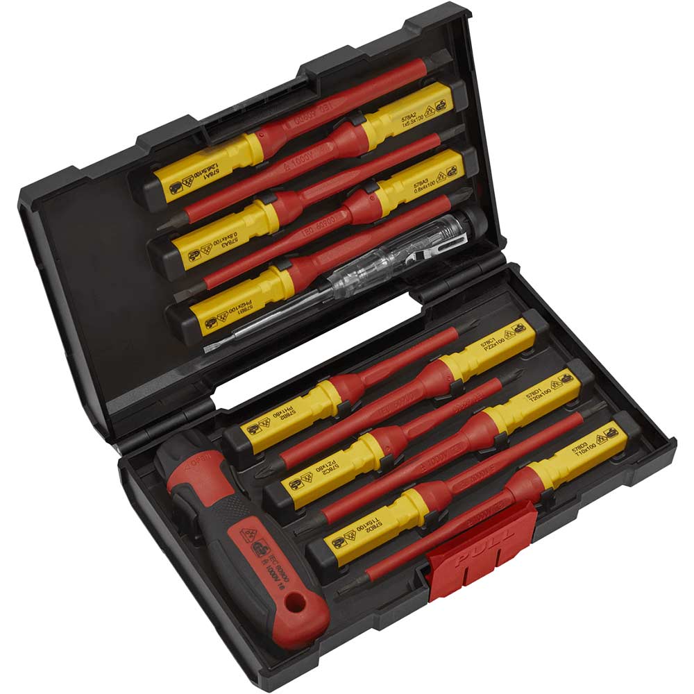 Sealey 13 Piece VDE Insulated Screwdriver Set