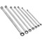 Sealey 7 Piece Extra Long Ratchet and Fixed Ring Spanner Set  Sealey 7 Piece Extra Long Ratchet and Fixed Ring Spanner Set