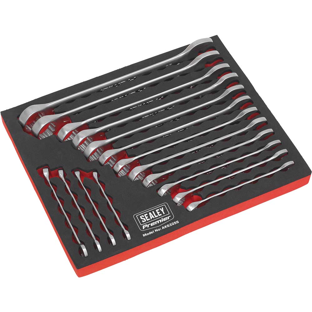 Sealey 16 Piece Combination Spanner Set