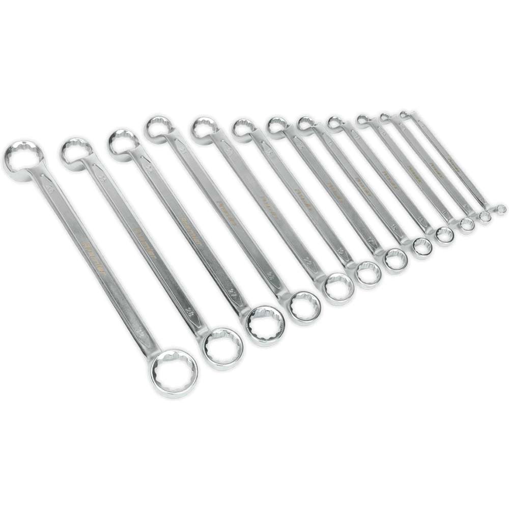 Click to view product details and reviews for Sealey 12 Piece Offset Double Ring Spanner Set.
