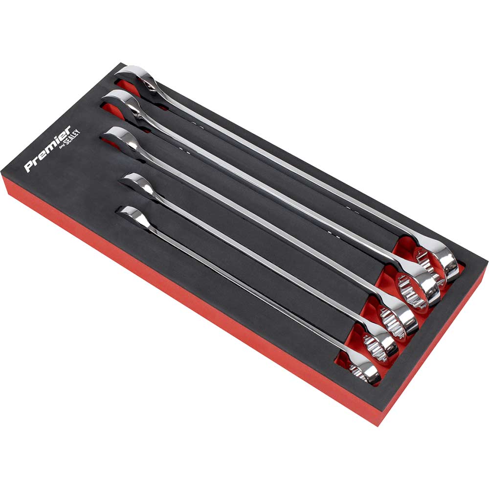 Sealey 5 Piece Jumbo Combination Spanner Set