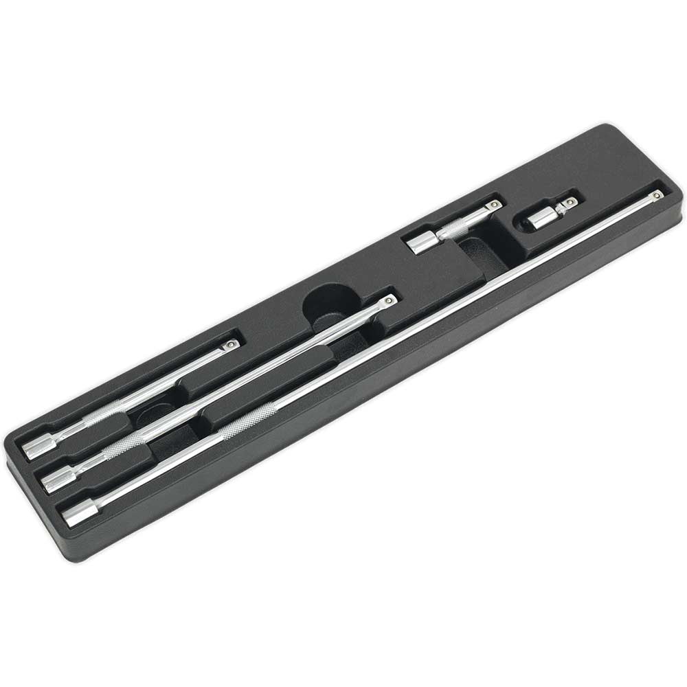 Sealey 5 Piece 3/8" Drive Socket Extension Bar Set 3/8