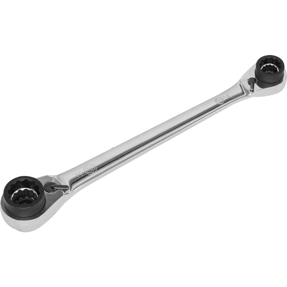 Image of Sealey 8 in 1 Reversible Ratchet Ring Spanner