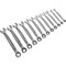 Sealey AK63922 12 Piece Ratchet Combination Spanner Set 